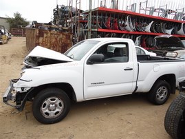 2008 TOYOTA TACOMA 2DOOR WHITE 2.7 AT 2WD Z20047